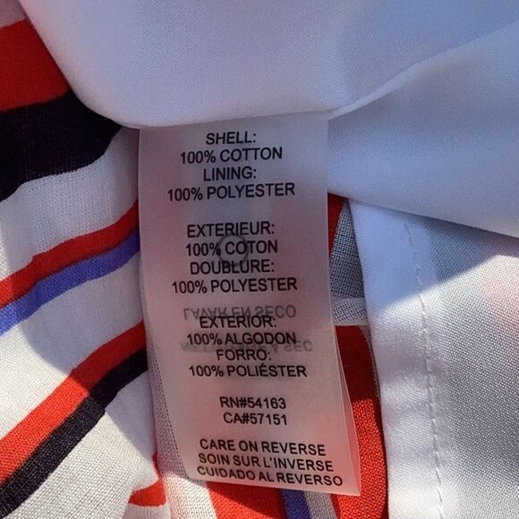 TOMMY HILFIGER NWT WOMENS SIZE 8 STRIPED DRESS SLEEVELESS - Picture 10 of 10